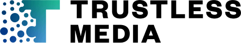 trustless media logo